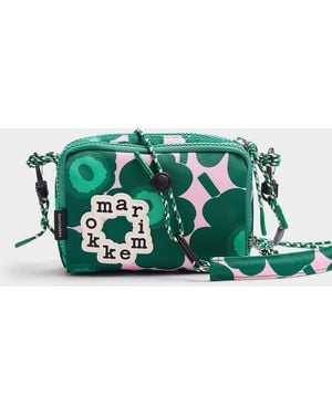 Marimekko Iloisa Unikko Small Crossbody Bag - Green