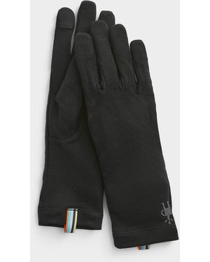 Smartwool 100% Merino Tactile Gloves - Black