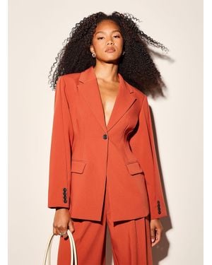 Icône Oversized Darted And Cinched - Orange
