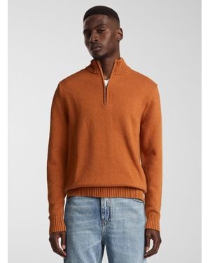 Le 31 Minimalist Zip - Orange