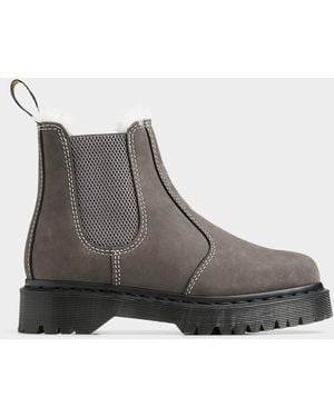 Dr. Martens Leonore Bex 2976 Chelsea Winter Boots Women - Grey