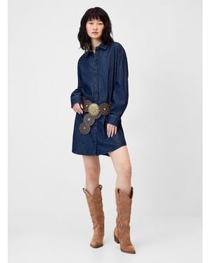 Twik Supple Denim Shirtdress - Blue