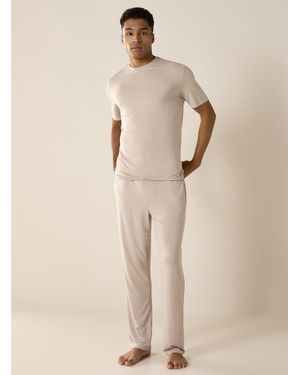 Le 31 Fluid Tm Modal Lounge Pant - Natural
