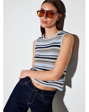 JJXX Textured Stripes Fine - Blue