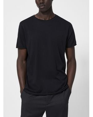 Filippa K Rolled Hem T - Blue