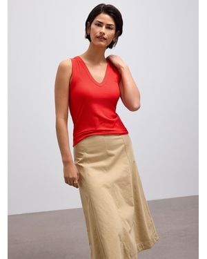 Part Two Flowy Loose - Red