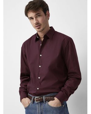 Le 31 Soft Stretch Shirt Modern Fit - Purple