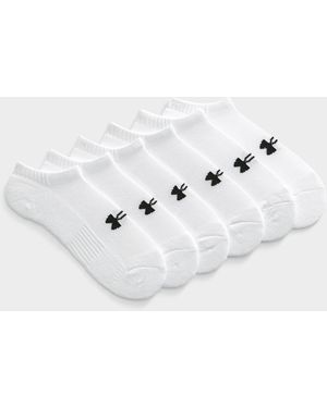 Under Armour Padded Training Ped Socks Set Of 6 - Natural
