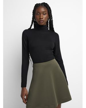Icône Turtleneck Long - Black