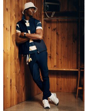 I.FIV5 Tapered Stretch Pant - Blue