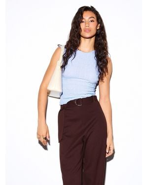 Icône Smocked Micromesh Cami - White