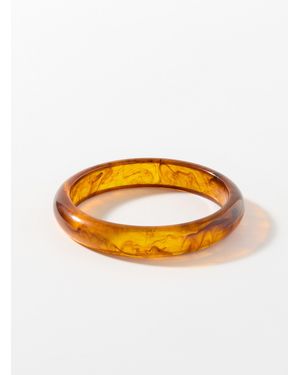 Simon's Acetate Bangle - Orange