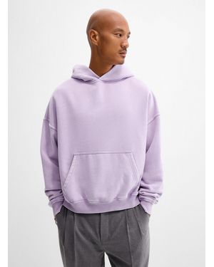 Le 31 Faded Colour Hoodie - Purple