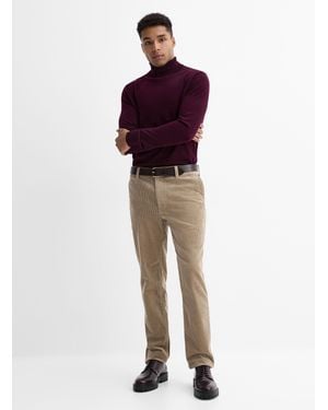 Le 31 Stretch Corduroy Pant Stockholm Fit - Red