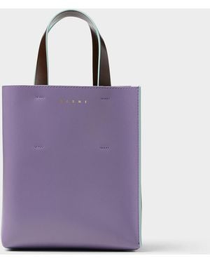 Marni Museo Small Purple Leather Bag