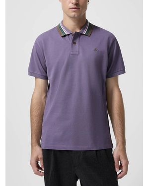 Vivienne Westwood Embroidered Orb Striped - Purple