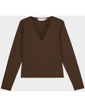 Contemporaine Thick And Flowy Long - Brown
