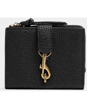 Rebecca Minkoff Megan Small Leather Wallet - Black