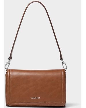 Lambert Alyssa Flap Crossbody Bag - White