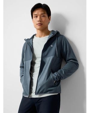Vuori Sunday Element Hooded Jacket - Blue