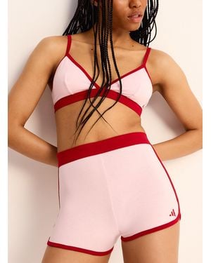 adidas Pink And Red Stretch Boxer Brief Cotton