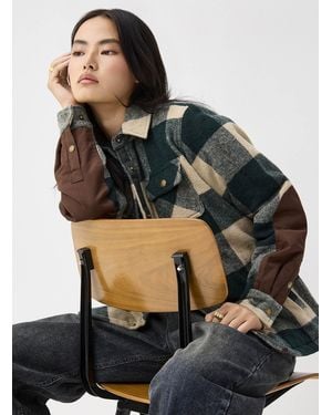 Hooké Insulated Canadian Bark Overshirt - Multicolour