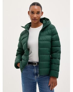 Contemporaine Reprocessed Nylon Cropped Jacket - Green