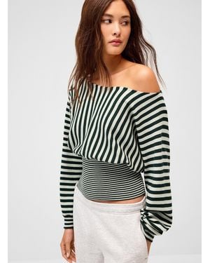 Twik Fitted Striped Sweater - Multicolour