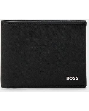BOSS Northon Regenerated Leather Wallet - Black
