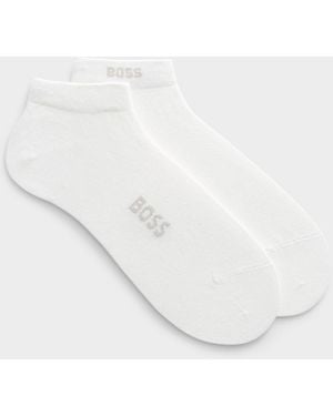 BOSS Neutral Bamboo Ankle Socks 2 - Natural