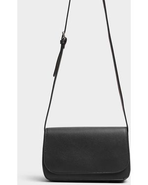 Simon's Structured Crossbody Bag - Grey