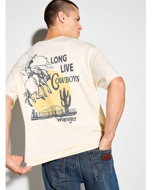 Wrangler Rodeo Cowboy T - Natural