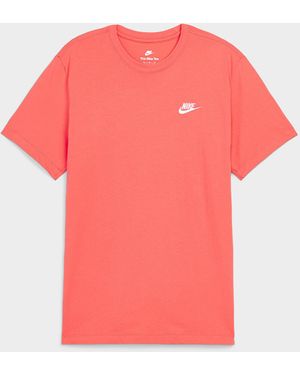 Nike Small Logo Sportswear Club T - Pink