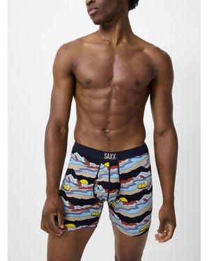 Saxx Underwear Co. 5" Cabin Fever Boxer Brief Ultra - Blue