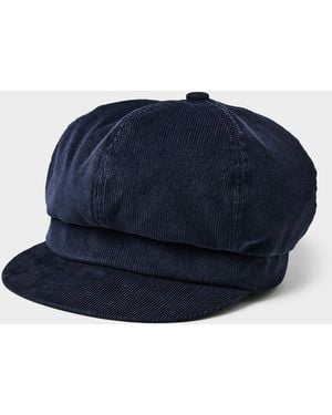 Brixton Bailey Newsboy Cap - Blue
