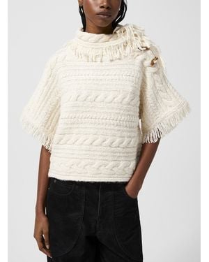 Isabel Marant Blanche Button - White