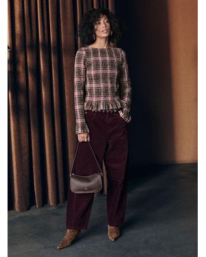 Icône Stretch Corduroy Barrel Pant - Multicolour