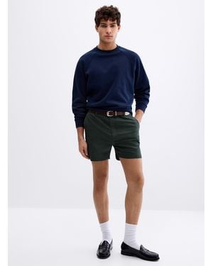 Le 31 Stretch Chino Short Inseam: 5" - Blue
