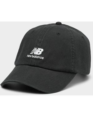 New Balance Embroidered Nb Logo Dad Cap - Black