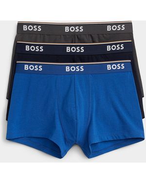 BOSS 2" Essential Trunks Cotton 3 - Blue