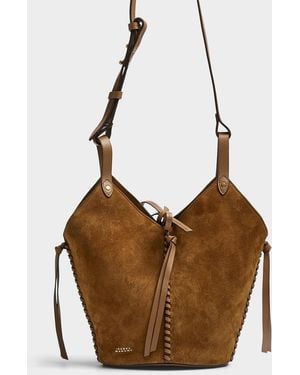 Isabel Marant Silao Bucket Bag - Brown