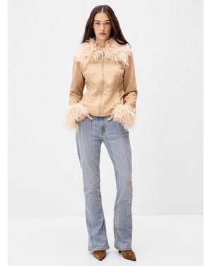 Levi's Faded Stripes Jean Fit: Bootcut, High Rise - Blue