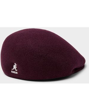 Kangol Wool Solid Driver Cap - Red