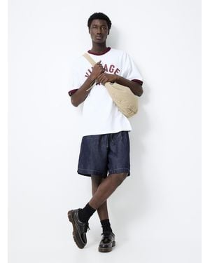 Le 31 Indigo Cotton - White