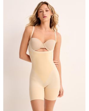 Spanx Sculpt Tm Gofigure Bodysuit Length: 6" - Natural