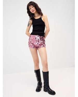 Twik Mixed Sequins Micro - Pink