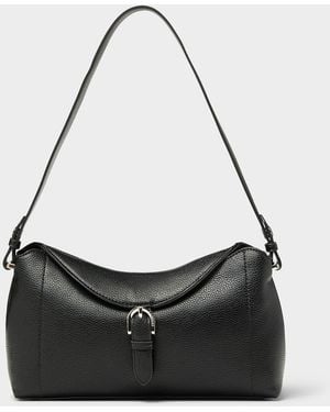 Lambert Joelle Accent Belt Crossbody Bag - Black