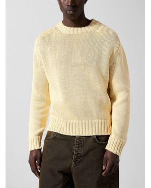 sunflower Frederik Cotton Knit Sweater - Natural