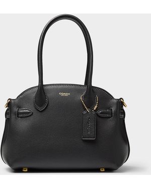 COACH Empire Leather Tote Bag - Black