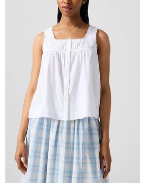 Skall Studio Clea Sleeveless Blouse - Blue